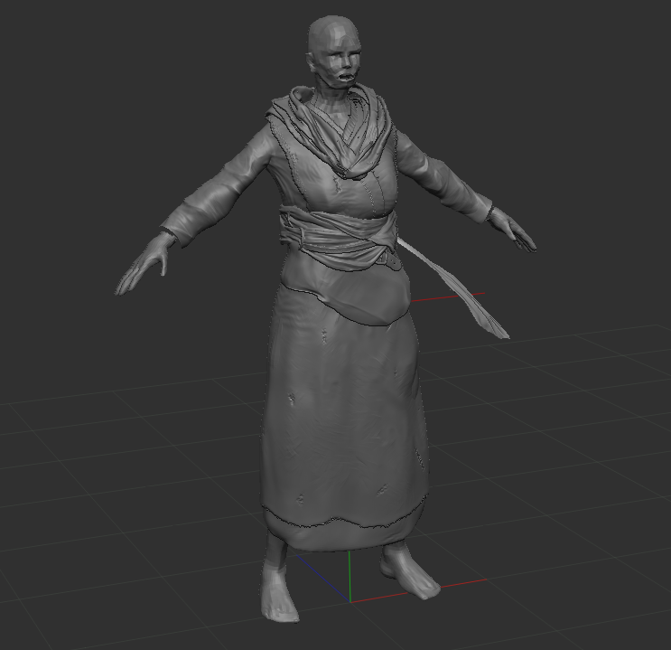 Whew its been almost 3 months since I last posted... but we moved and bought our first house🏡! and it's been nonstop since.   Hoping to get back to updating the game more regularly now that life is returning to normal😅  Here's just a quick sculpting scrshot for now