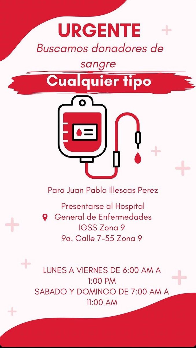 100prebonita's tweet photo. @juanVictorCas1 @vichoguate @RodMoralesR  RT please! Urge donadores. Gracias! https://t.co/I8YZFOCBwQ