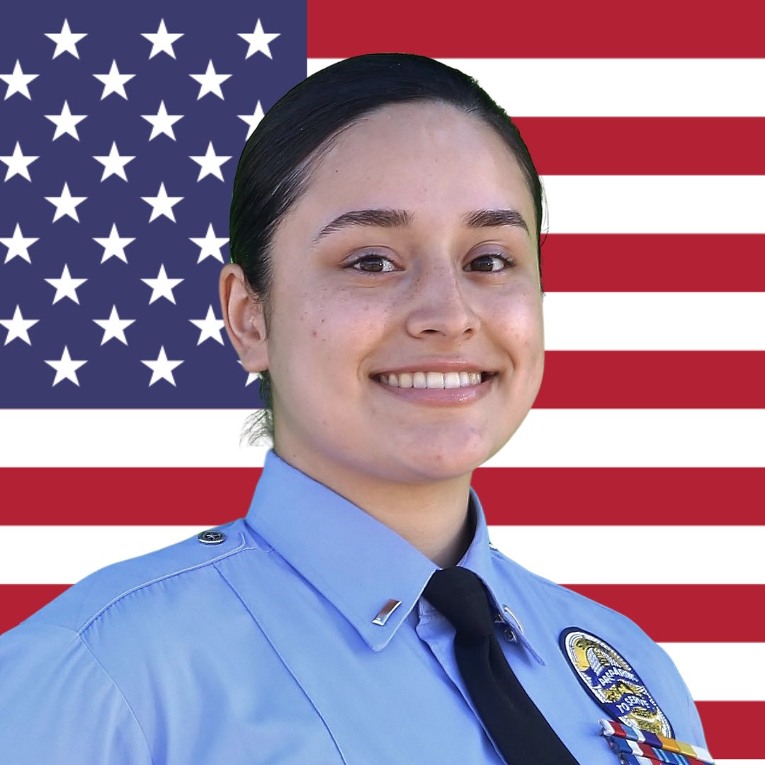 It’s #magnetschoolsmonth Meet Lt II Alondra Salazar. She joined a strong program That fosters leadership. Alondra will be attending college and double majoring in psychology & Chicano Studies. @ResedaCharter @LAUSDMAGNETS @MagnetDirector