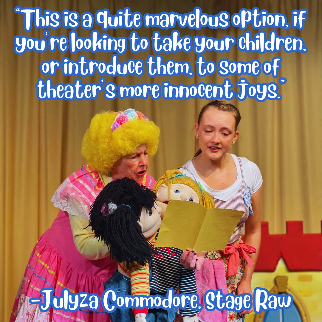 See what people are saying about Storybook Theatre’s CINDERELLA! You can find the rest of this lovely review from Stage Raw here: stageraw.com/cinderella-2/ Every Saturday at 1pm! February 17, 2024 - June 8, 2024 Tickets: ci.ovationtix.com/35048/producti…