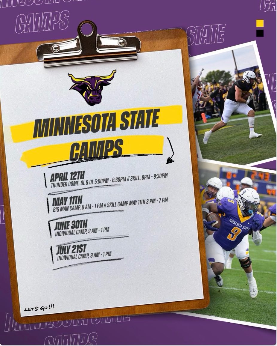 The competition journey starts in Mankato, MN! #RollHerd maverickfootballcamps.com