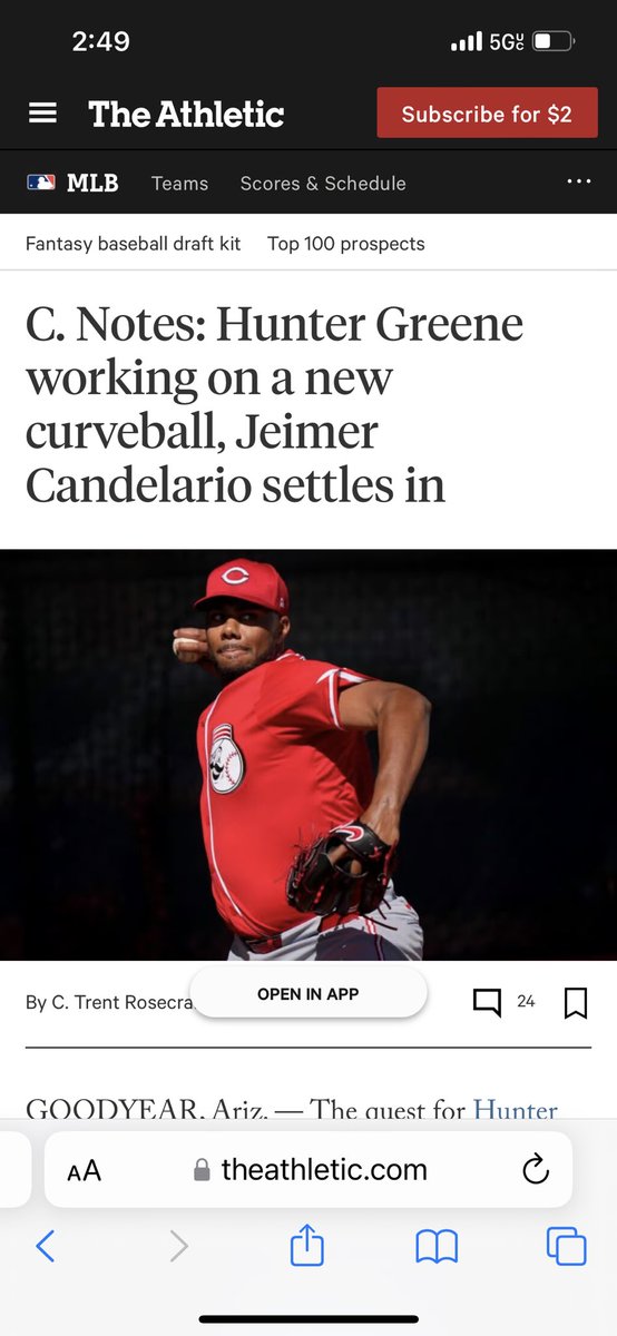 LETS GO <a href="/Reds/">Cincinnati Reds</a> <a href="/HunterGreene17/">Hunter Greene</a>