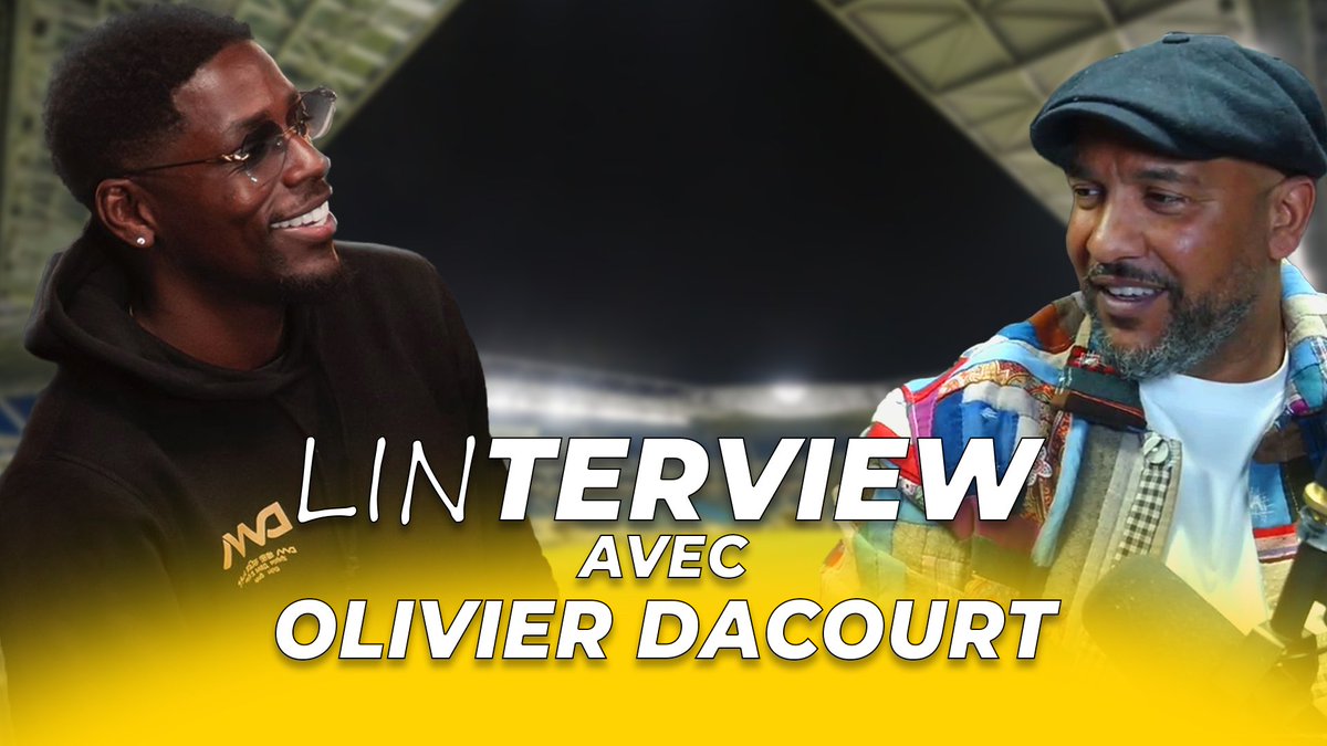 le premier épisode de LIN'TERVIEW avec comme invité Olivier Dacourt dispo demain a 18H

youtube.com/channel/UCXaWa…