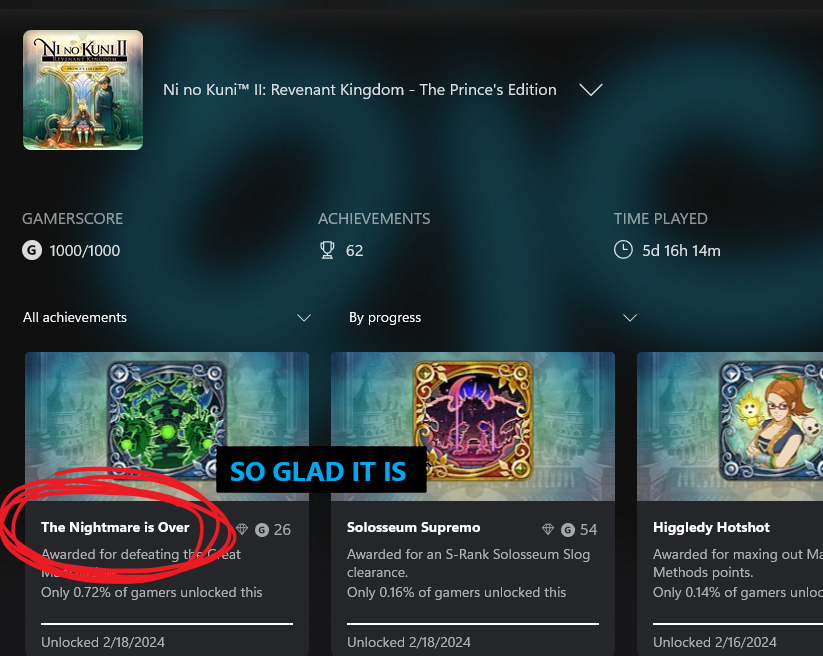 BeJeckle's tweet photo. Ni No Kuni 2 base game is fine. 68 hrs. most of the DLC content is tedious garbage. this game is an example why I hate localizers. infuriatingly-sluggish controls for ARPG. boring/repetitive environs. shit rng.stupid AI during fights. eyebleeding effects. too much micromanagement https://t.co/yt2xs926zt