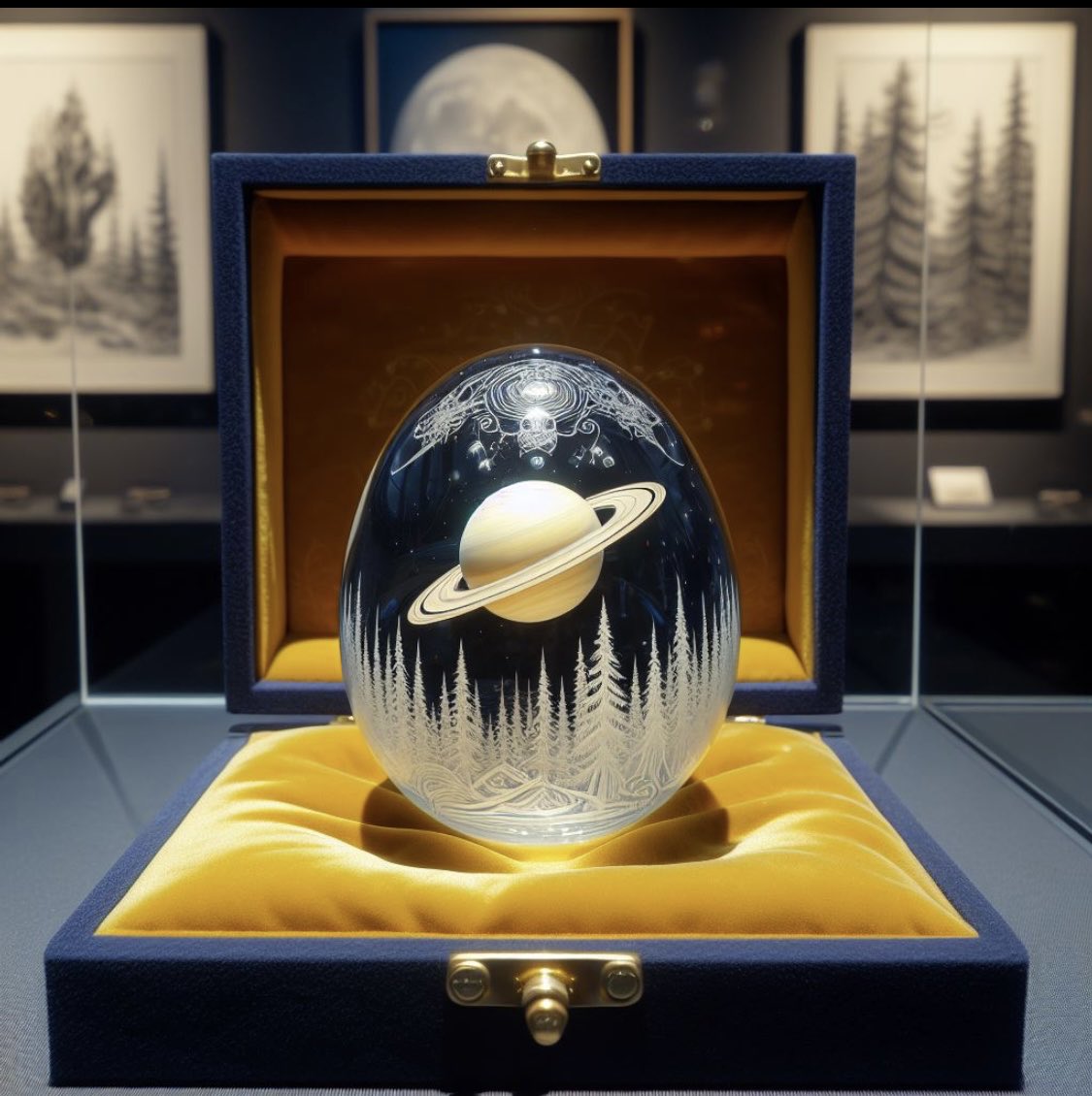 Ainskyai's tweet photo. Space egg art.
🪐🥚

#AIartistcommunity #Get_StarryAI #ainksyai #DALLE3 #MidjourneyAI #Faberge #Eggs #Beauty https://t.co/YZ9CXtWSua