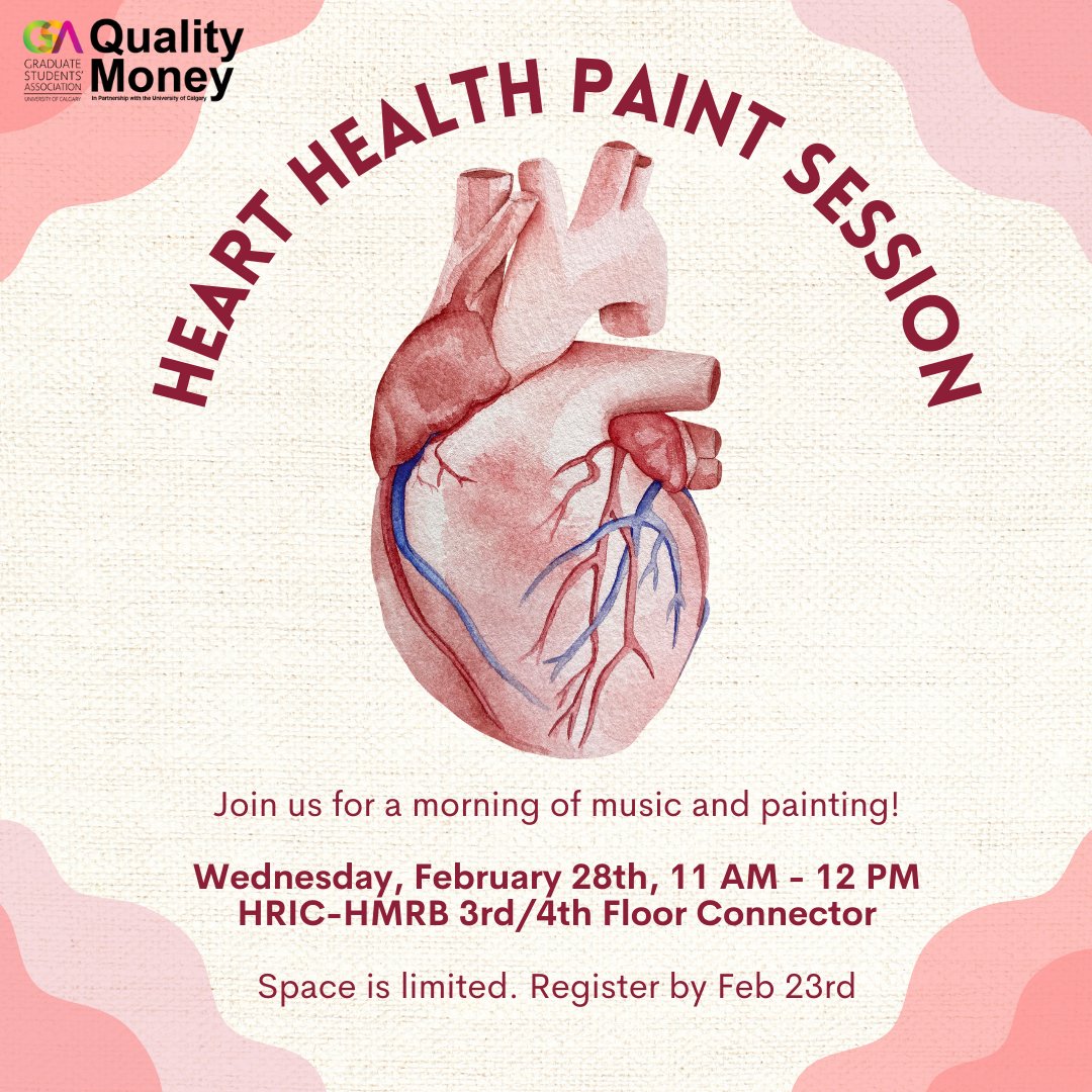 ARTSSociety2023's tweet photo. February is ❤️ Month, and love is in the air! Join us for a morning of music and painting!

Feb. 28th, 11 AM
Register here: https://t.co/7fGclxbIwH

#ARTS #ARTSSociety #art #artnscience #artinmedicine #ucalgary #calgaryevents #calgaryart #calgaryartists #calgaryartistssociety https://t.co/EHRNsWHHmW