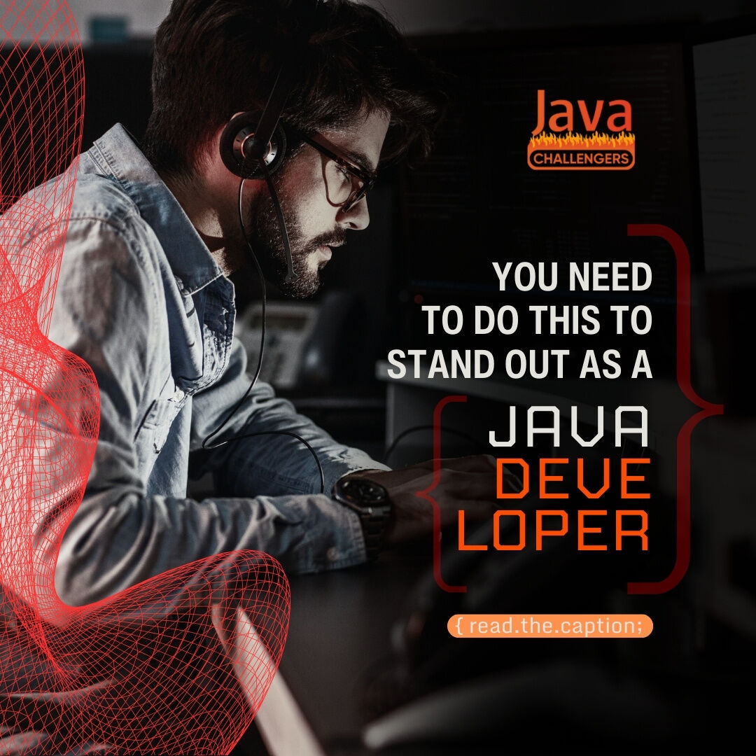 RafaDelNero's tweet photo. You Need to Do This to Stand Out as a Java Developer
In the competitive world of technology, standing out as a Java developer is crucial. It's not enough just to know the language; you need to go beyond.
#JavaDeveloper #WorkLifeBalance #CareerInTechnology #javachallengers https://t.co/CKtUrj8LYE