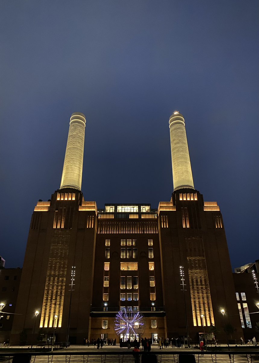 sarah_garnham's tweet photo. So grateful to all the amazing landmarks that took part in #lightupforCF, celebrating 60 years of @cftrust today π and thanks to the wonderful @BatterseaPwrStn, looking stunning in yellow this evening β¨ https://t.co/NEyek0zSdX