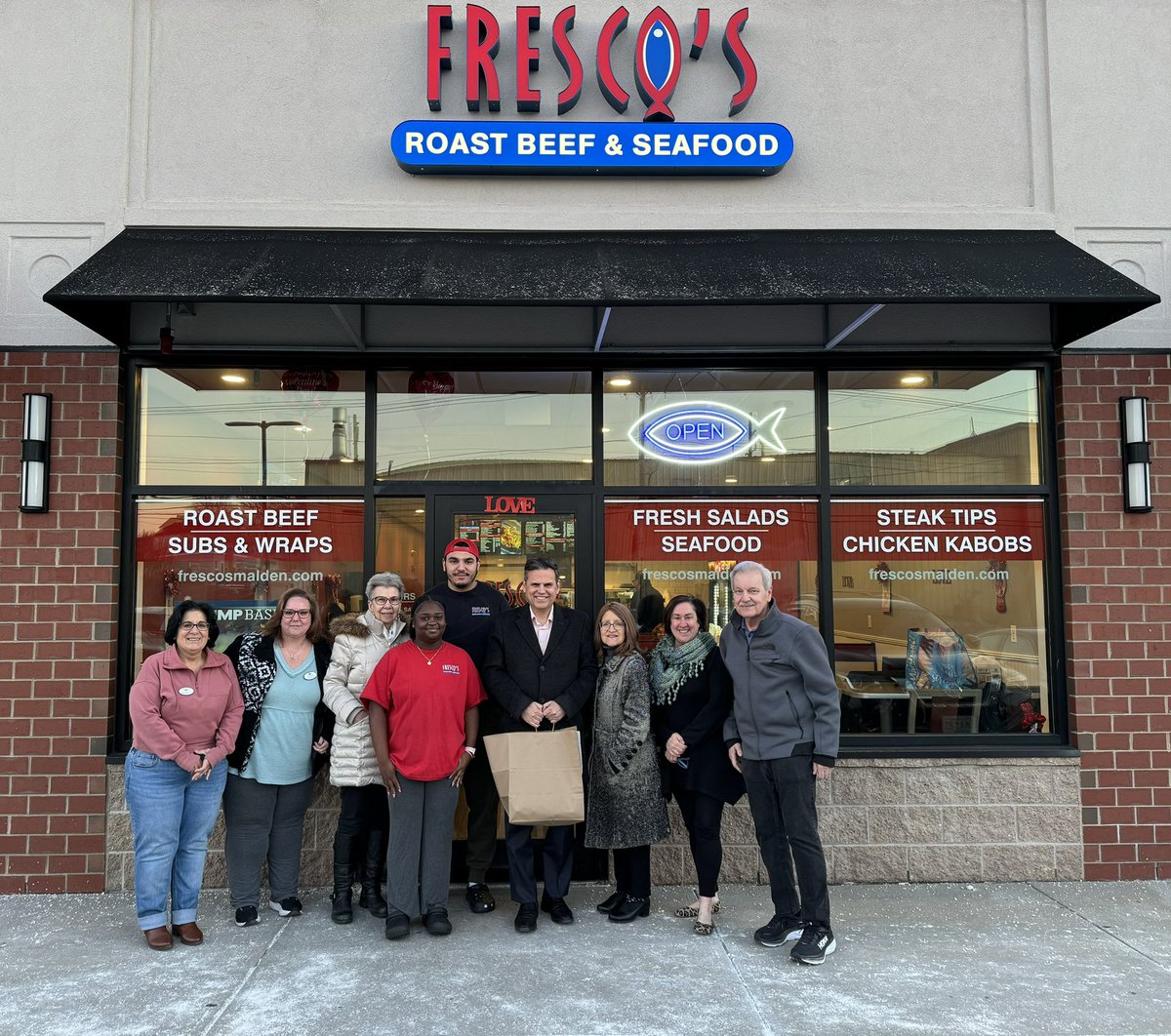 MayorOfMalden's tweet photo. Eat great food and support a worthy cause between now and 8 pm by ordering from Fresco’s where 15 percent of the proceeds will benefit @breadmalden! https://t.co/LuI4I4DTOz