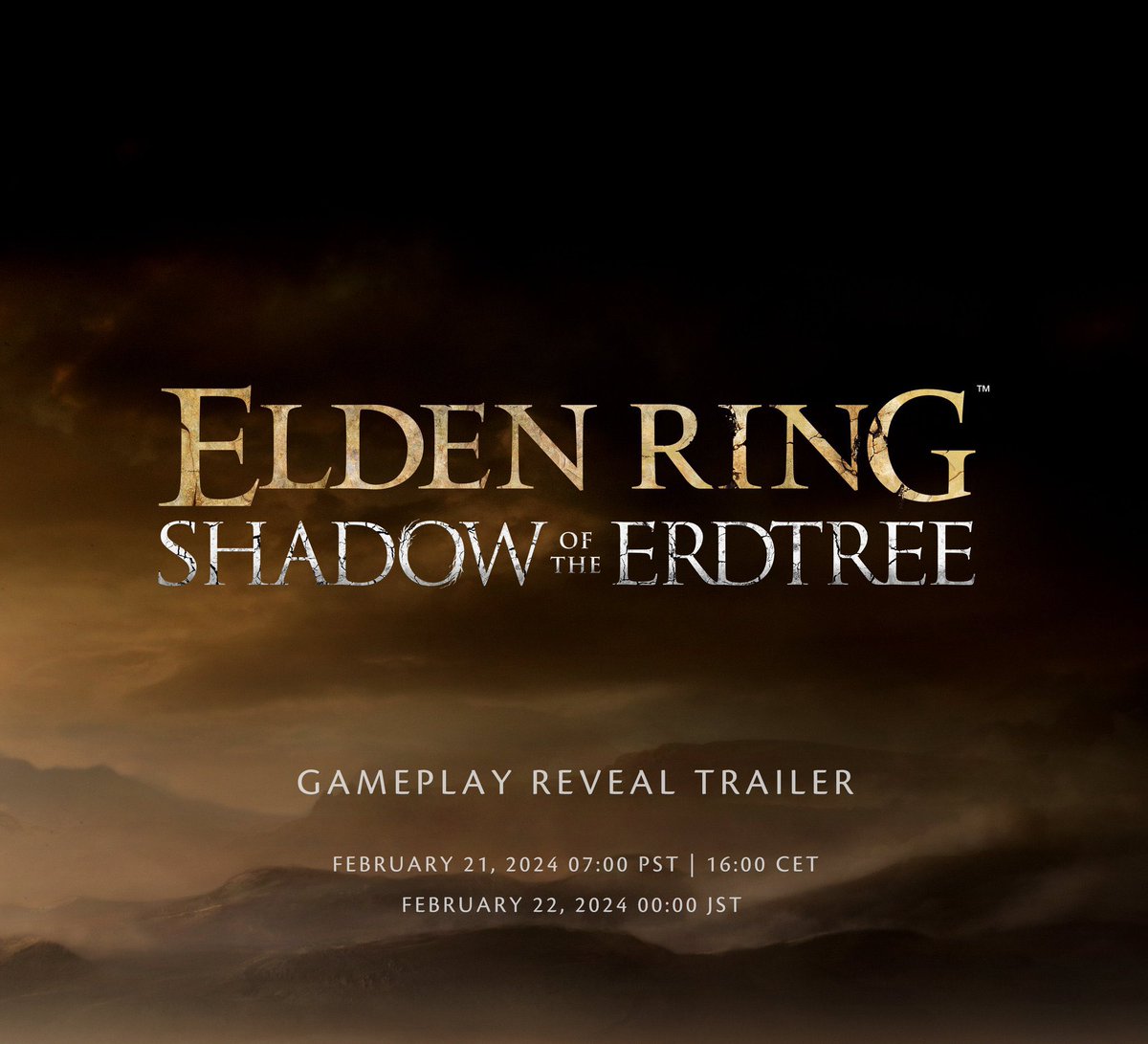 🚨 ELDEN RING SHADOW OF THE ERDTREE DLC TRAILER DROPS TOMORROW 🚨