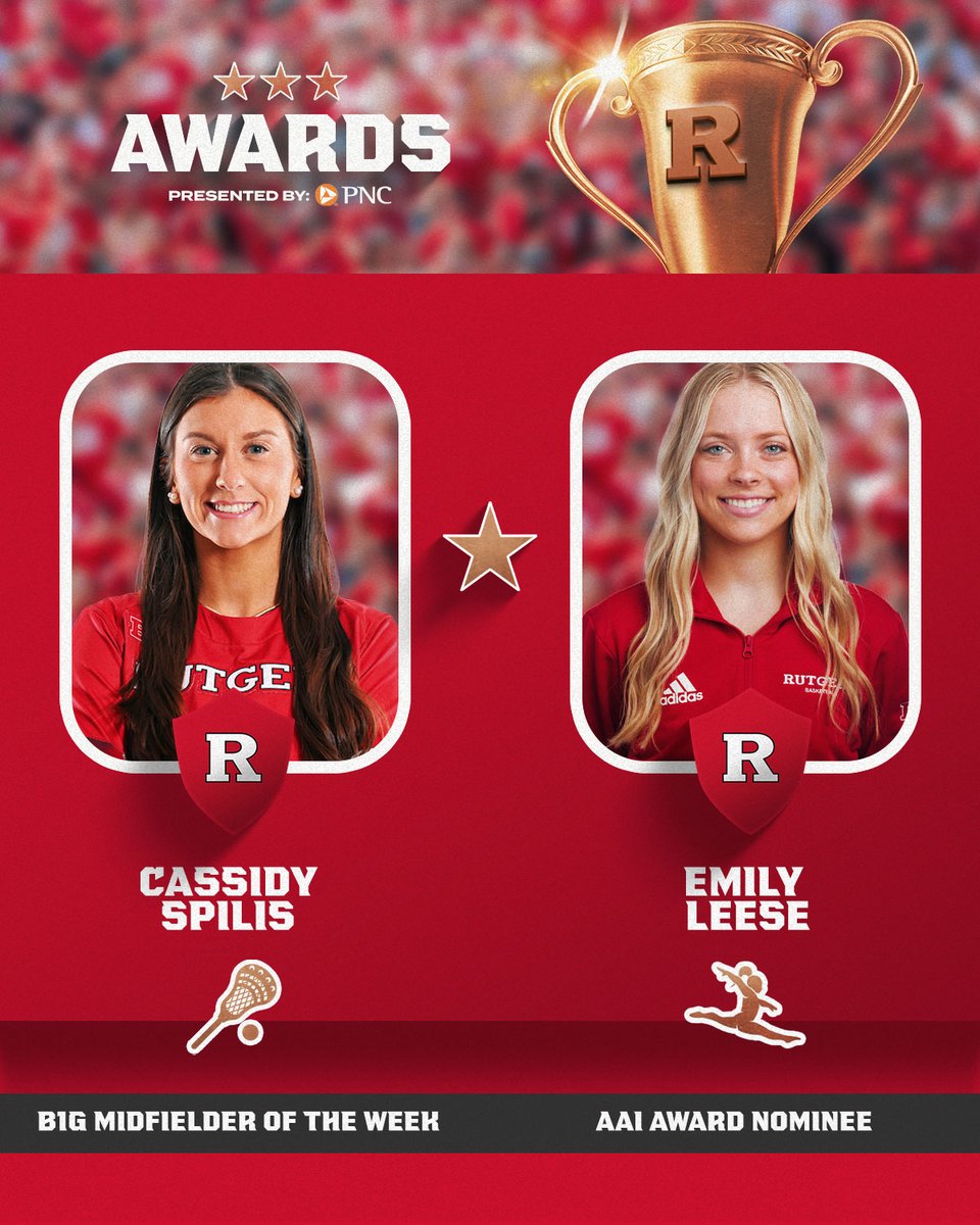 RUAthletics's tweet image. 2⃣ of the best at what they do. #GoRU