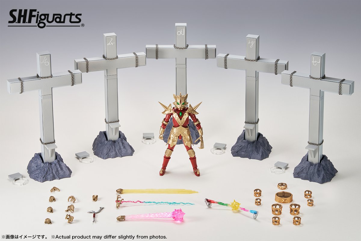 劇中で印象的な「十字台座」5種の他、「S.H.Figuarts ウルトラマンA