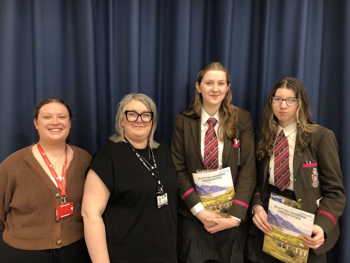Careers at RSD (@rsd_careers) on Twitter photo #RSDCareers
Thanks to Ellie from <a href="/EdinburghNapier/">Edinburgh Napier University</a> and Rachael from UHI who outlined the many opportunities available at the Scottish Modern Universities this afternoon. Year 13 found it informative and interesting - thanks. 🏴 🏴 🏴 #RSDCareers
Thanks to Ellie from <a href="/EdinburghNapier/">Edinburgh Napier University</a> and Rachael from UHI who outlined the many opportunities available at the Scottish Modern Universities this afternoon. Year 13 found it informative and interesting - thanks. 🏴 🏴 🏴