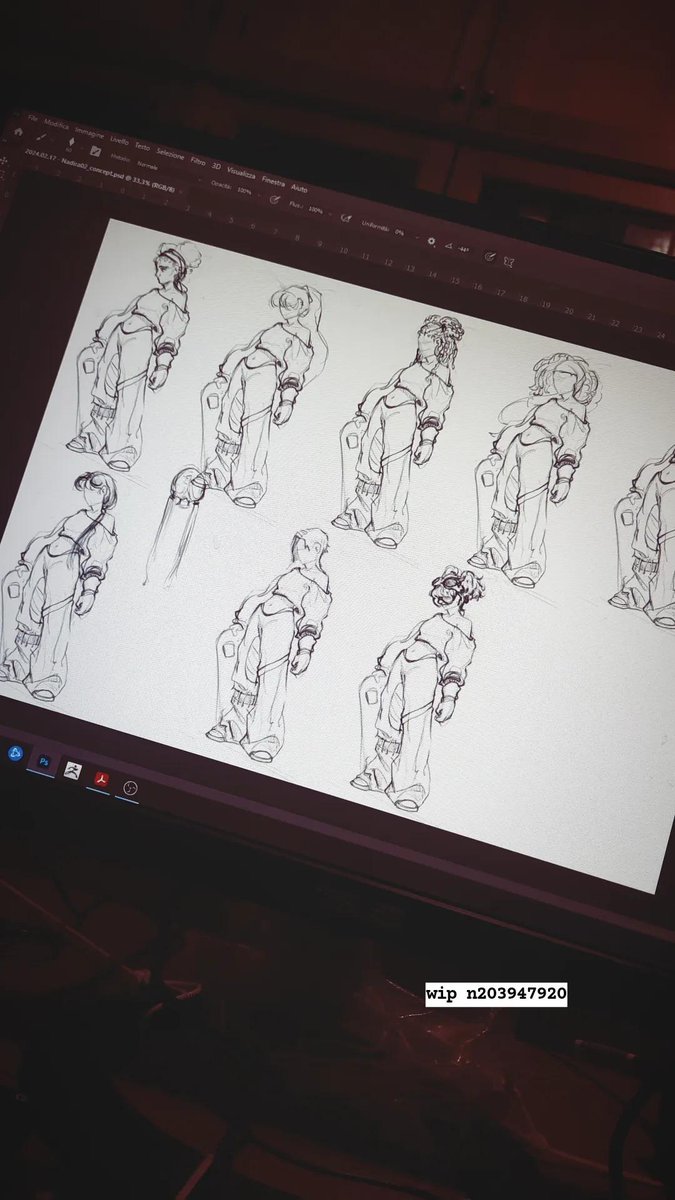 feb__art's tweet photo. anothe wippp 
 #characterdesign #characterart #originalcharacter #conceptart #Concept #ArtistOnTwitter #artists #digitalart #sketches https://t.co/zF4wMNlPlA