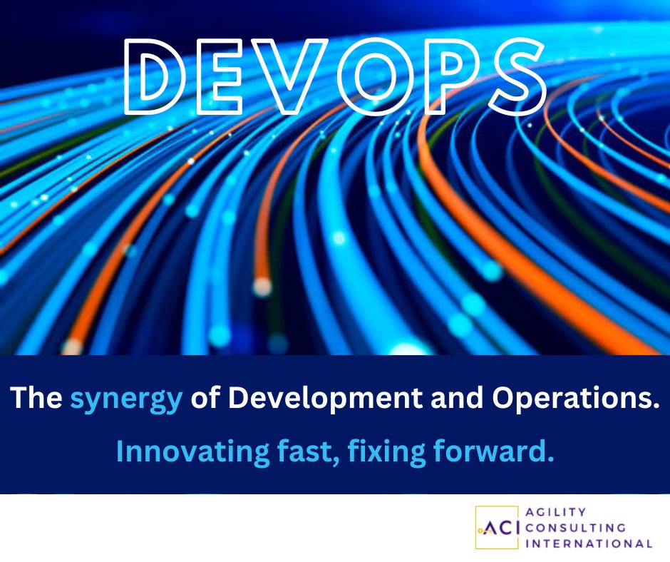 AgilityConsult2's tweet image. The synergy of Development and Operations. Innovating fast, fixing forward. 

 #DevOpsInnovation #AgileDevelopment #DevOpsCulture #InnovateTogether