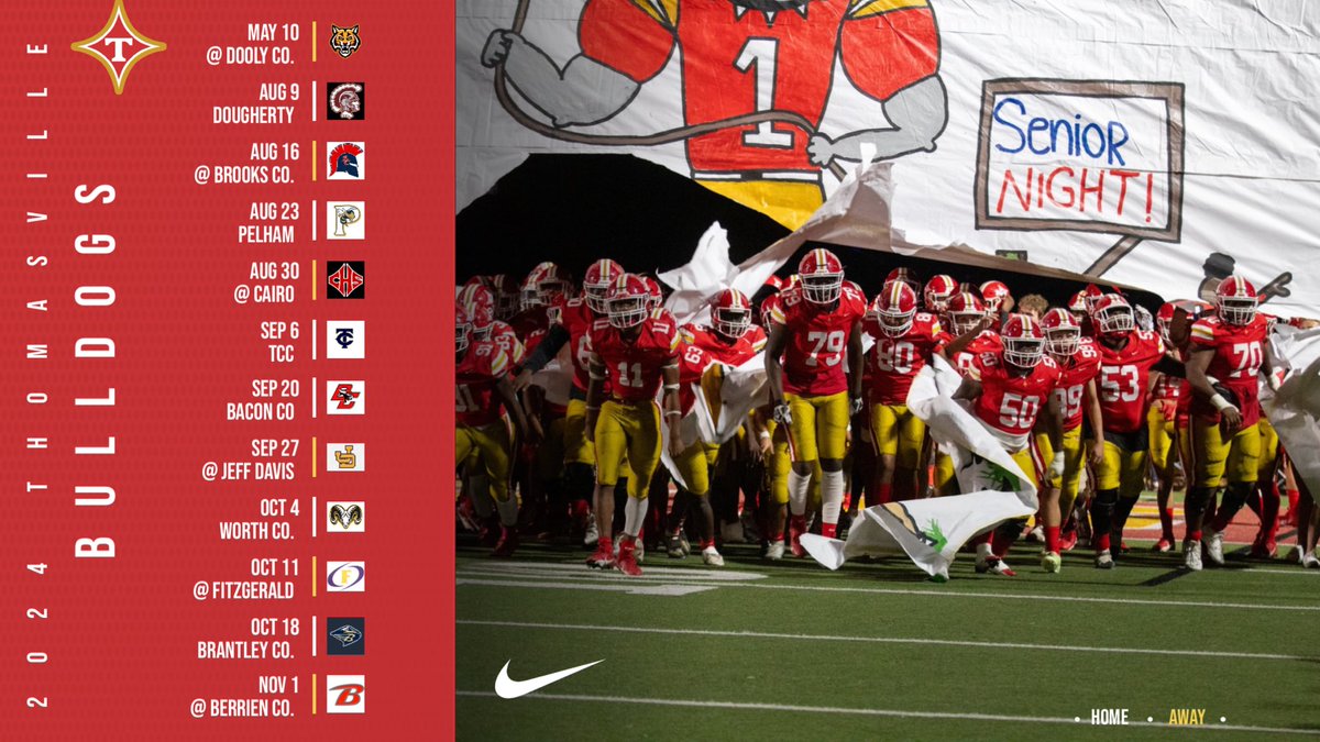 Bulldog Country! Here is our 2024 Schedule! #CONNECTION