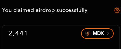 claimed $MDX airdrop x.com/MuItiDexAIETH/…