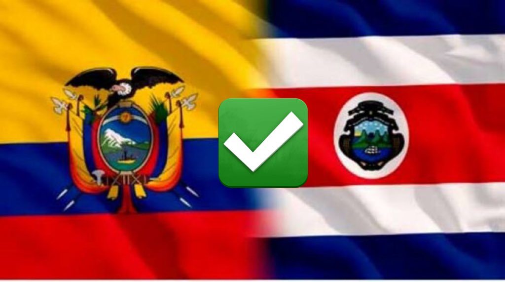 🇪🇨🇨🇷👏 100% de votos 118/118 En dos semanas se han aprobado en @AsambleaEcuador dos importantes TLCs: Costa Rica y China. 🇨🇷 es el modelo de un TLC de última generación con capítulo de servicios, compras públicas, ingreso de personas, comercio&ambiente, comercio&género,