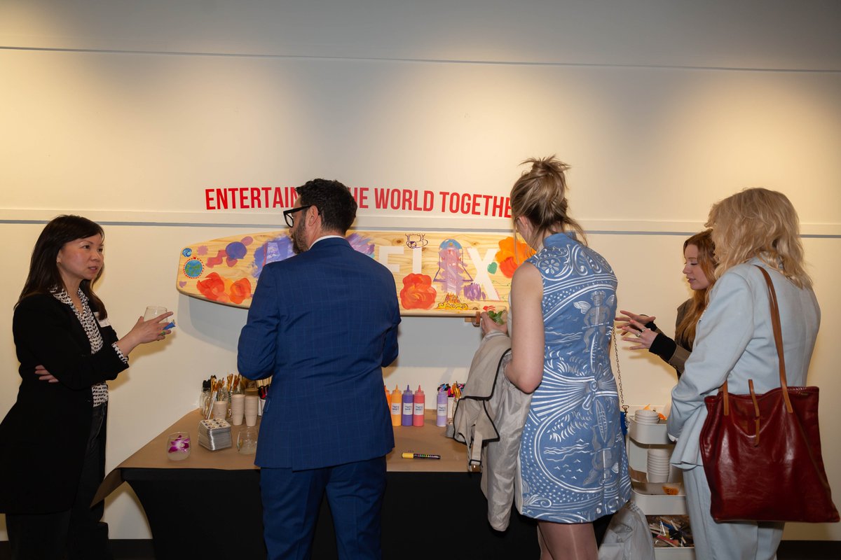 Heather and Sally had a great time at the Netflix Series Animation party a couple weeks ago in LA. Lovely to meet and reconnect with so many cool people in our business! Extra credit to all attending who dressed with pizzazz!