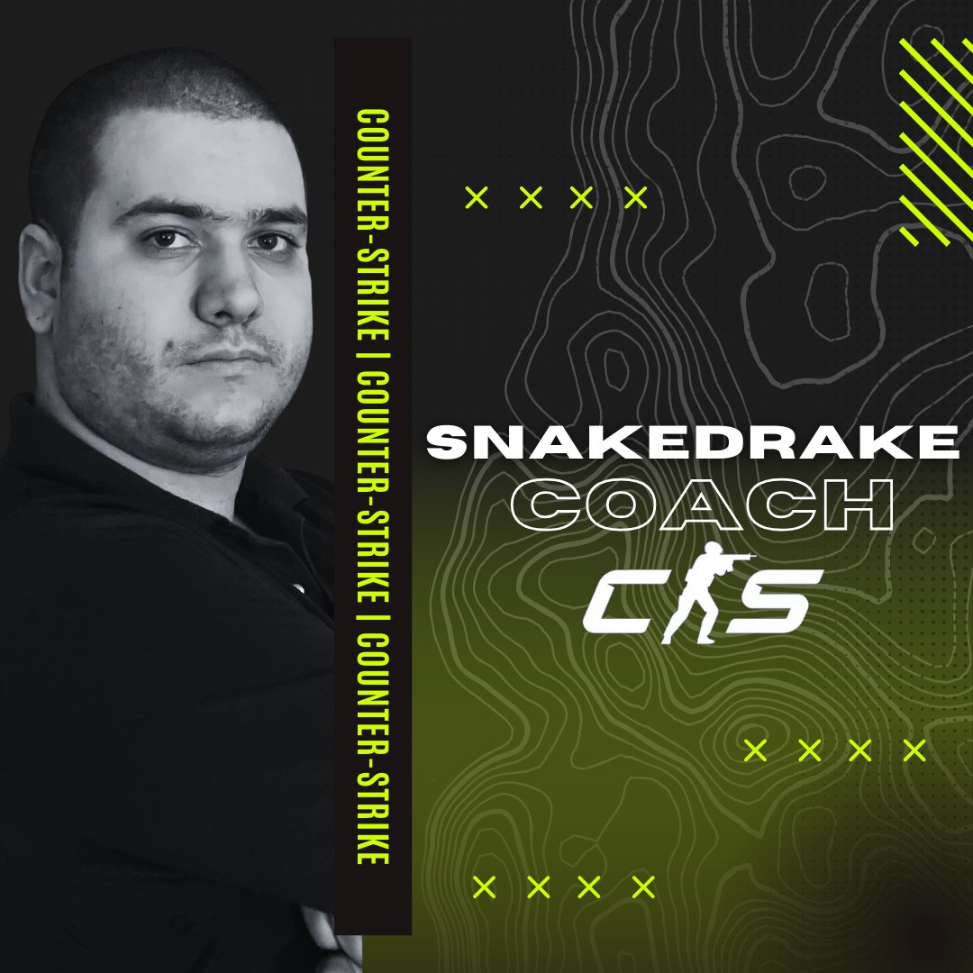 AtomicGamingUS's tweet image. We would like to officially welcome our newest Counter-Strike Coach! @Snakedrake_CS