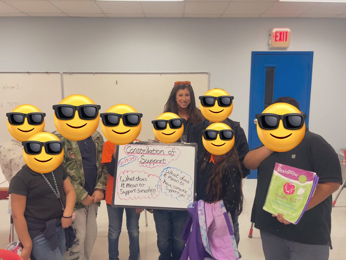 Another great lesson with this class! Today we talked about how to Stop and Think through identifying people who will give support, help solve problems, and help to succeed! Looking forward to seeing you all next week!😃✏️🍎📚#GHPAL #OCA #TijerinaES #TheYouthAreOurFuture