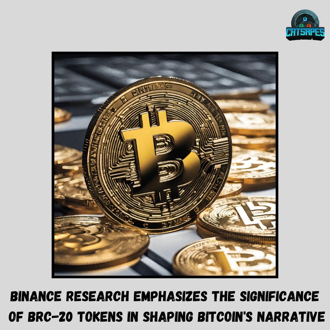 catsapes1's tweet photo. 🚀 Binance Research emphasizes the significance of BRC-20 tokens in shaping Bitcoin's narrative in 2023. The report highlights their impact on Bitcoin's growth and dominance, illustrating a new era for the cryptocurrency. 📈🌐 #Bitcoin #CryptoNarratives https://t.co/E4bMaJ7DSz