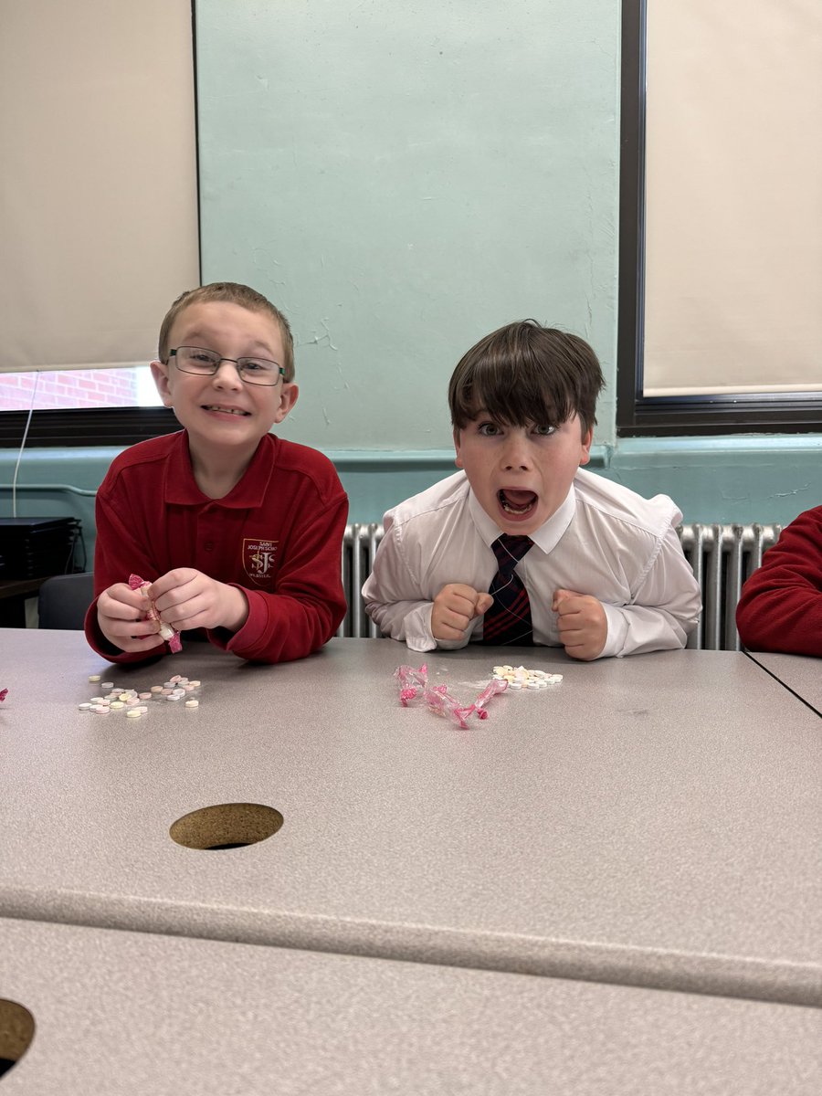 Our St. Joseph’s students had some Valentine’s Day fun with Mrs. Acheampong last week! ❤️🩷

#fun #gamesforkids #candygames #games #competition #competitive #OurBrightFuture
