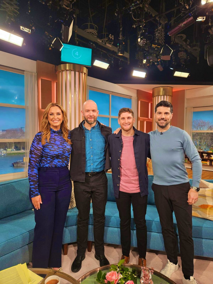 Great morning with <a href="/PettyThom/">Thom Petty</a> on the <a href="/thismorning/">This Morning</a> <a href="/ITV/">ITV</a> sofa chatting about working on the vitally important #breathtaking  <a href="/Josiestweet/">Josie Gibson</a> Link in Bio. If you are able to watch breathtaking, please don’t look away.