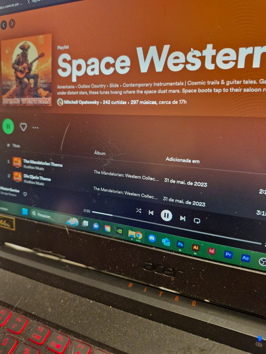 A trilha sonora do trabalho hoje é essa...o que será que vem aí? 👀