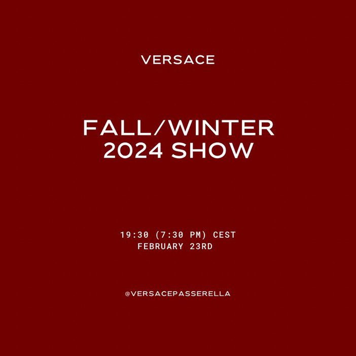SKZ_INF8's tweet photo. 🧭スキズ 出演 情報🧭
HYUNJIN x Milan Fashion Week 2024 ✨

ヒョンジンが🇮🇹ミラノファッションウィーク2024のVERSACE秋冬ファッションショーに参加✨️

VERSACE SHOW
🗓2月23日(金)19:30
日本時間→2月24日(土)3:30

@Stray_Kids @Versace 
#StrayKids #Hyunjin
#HYUNJINxVERSACE https://t.co/TBKHd3avpK