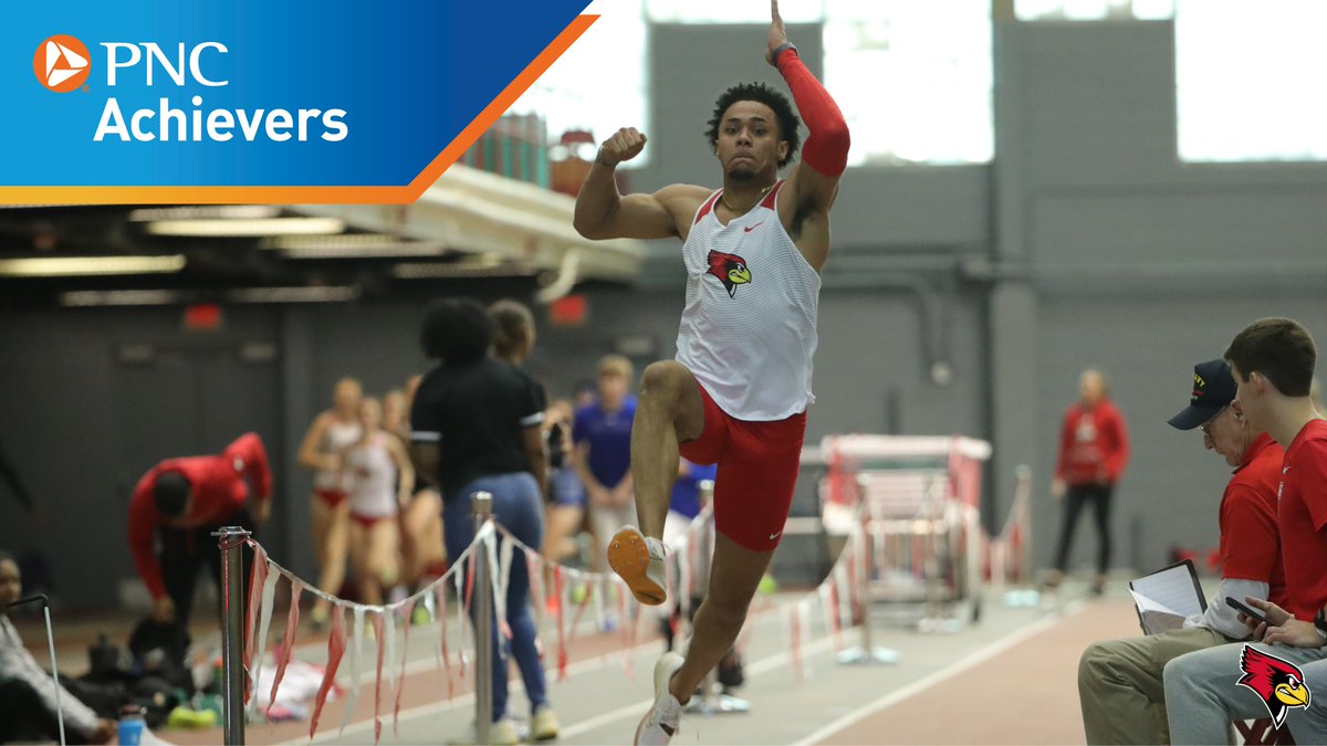 Congratulations to the PNC Achiever of the Game, Devin Turner of <a href="/RedbirdTFXC/">Illinois State Track & Field/XC</a> 🤗

#PNCAchievers