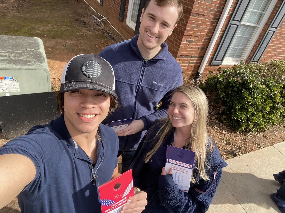 Georgia will once again be at the forefront of politics in 2024. CFFE’s field team in Georgia was out knocking doors, registering voters and encouraging people to make their voices heard. Together, we can protect free enterprise for generations to come!