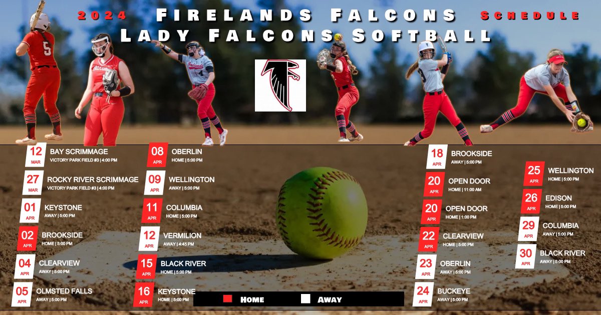 Firelands Falcons Softball tweet media