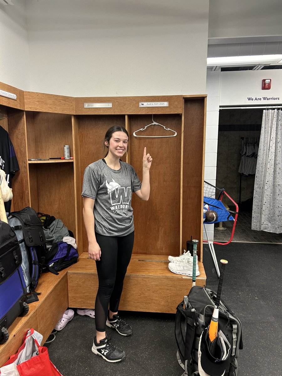 Such a great opportunity to visit Waldorf University today! Great tours, meetings, and even got to practice a little with the team!! @WaldorfSoftball