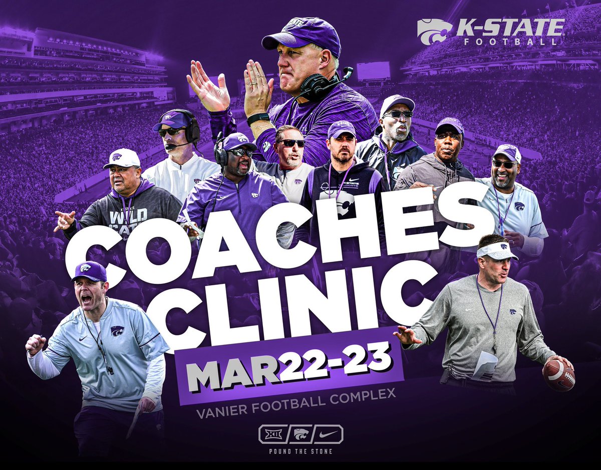 Learn from the best! Come join us in Manhattan! Go Cats!