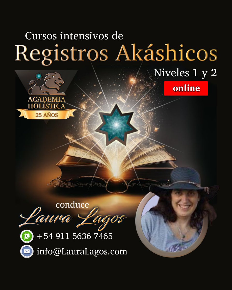 holBuenosAires's tweet photo. Conducidos por Laura Lagos ❤️
💬 WhatsApp:   +54 9 11 5636 7465
✉️ Email:   info@LauraLagos.com
👉 +Info:   https://t.co/4XuPn5HkkH

#RegistrosAkashicos #cursos #LauraLagos #AcademiaHolistica @lauplagos @redHolistica https://t.co/NZLDmFSgLv