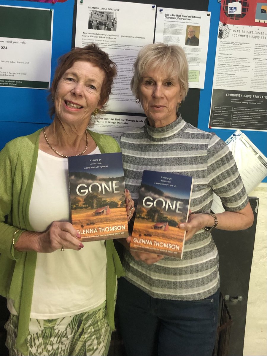 Glenna Thomson ⁦<a href="/PenguinBooksAus/">Penguin Books Aus</a>⁩ with Jan ⁦<a href="/3CR/">3CR Community Radio</a>⁩ on podcast bit.ly/42Joi6t