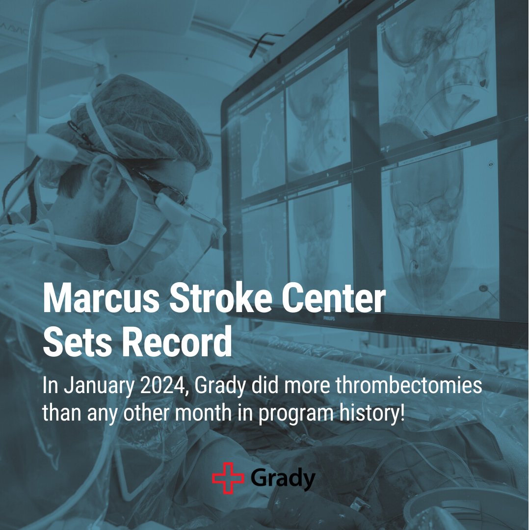 🌟 Elevating Stroke Care Since 2010! Our Marcus Stroke and Neuroscience Center team continues to change how stroke is treated in Atlanta and beyond. Congrats on your latest milestone. 🖐️🎤 #AlwaysInnovating