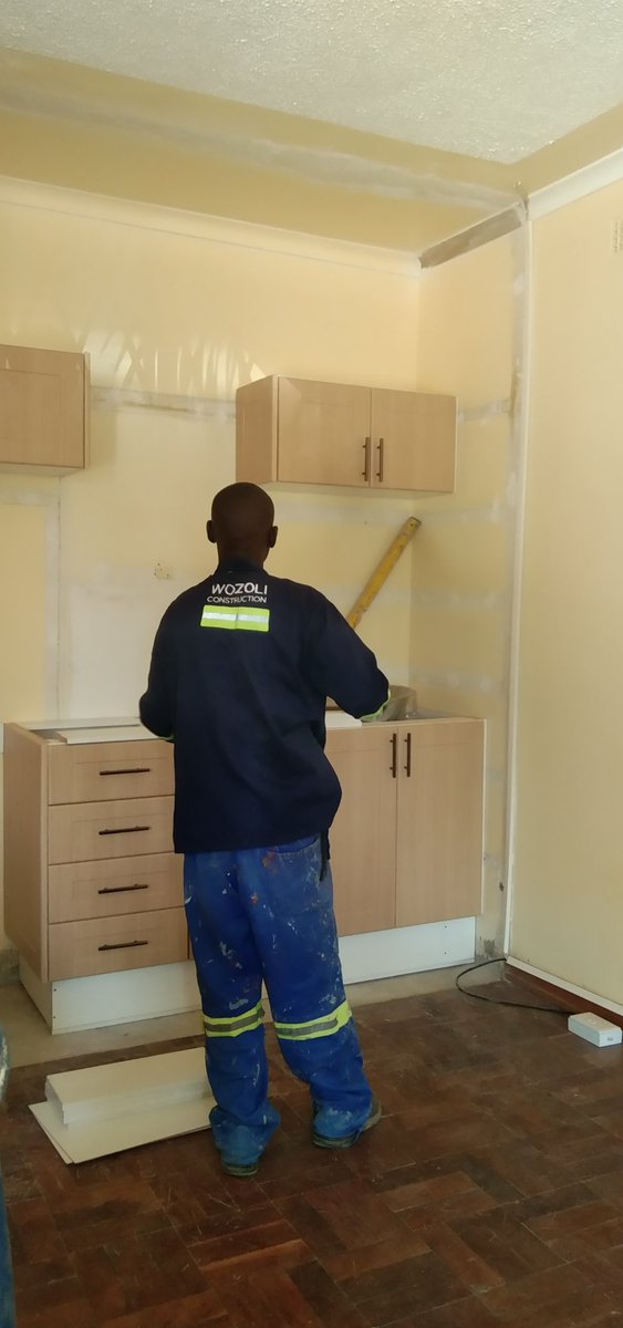 Kitchen cupboards fittings: Work still in progress. Location Murombedzi rural district. +263 777 512 771/ +242 701314-6 #kitchendesign #kitchenfittings ...Talk to us today and will assist you with your quotations