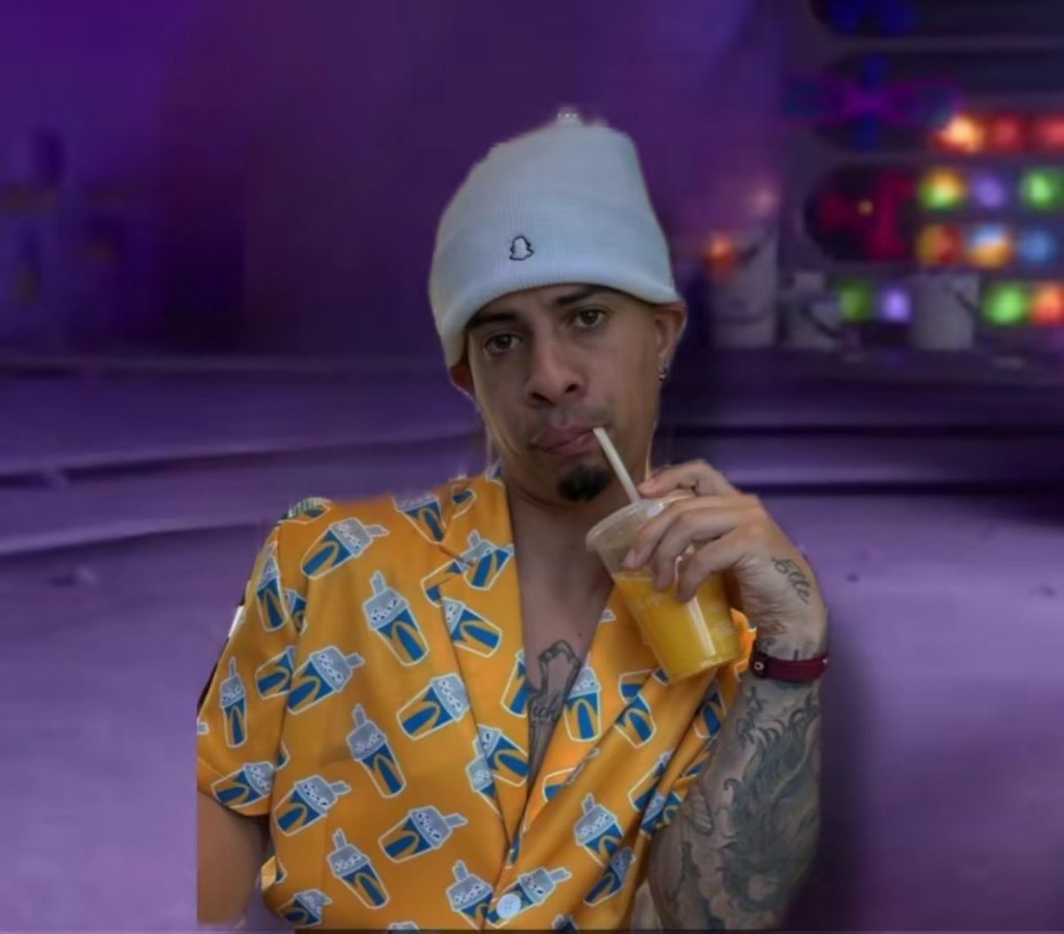 me watching him lie abt some shit i already know