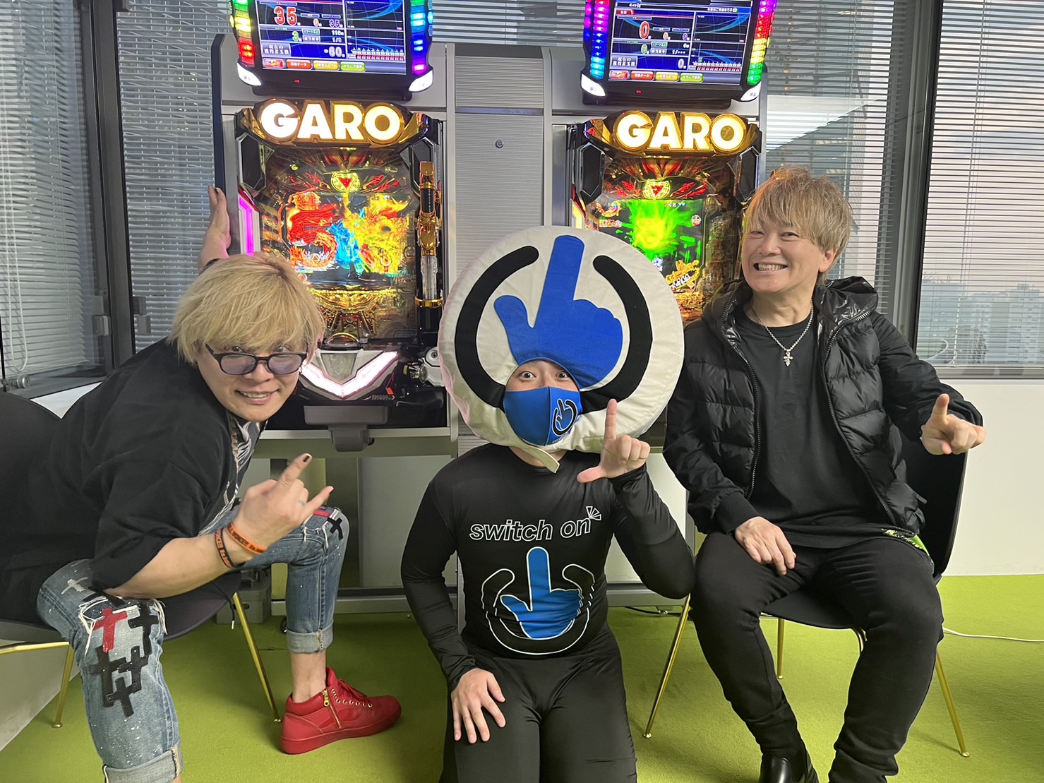 JAM Project в X: „影山ヒロノブ & 遠藤正明が サンセイさん新台