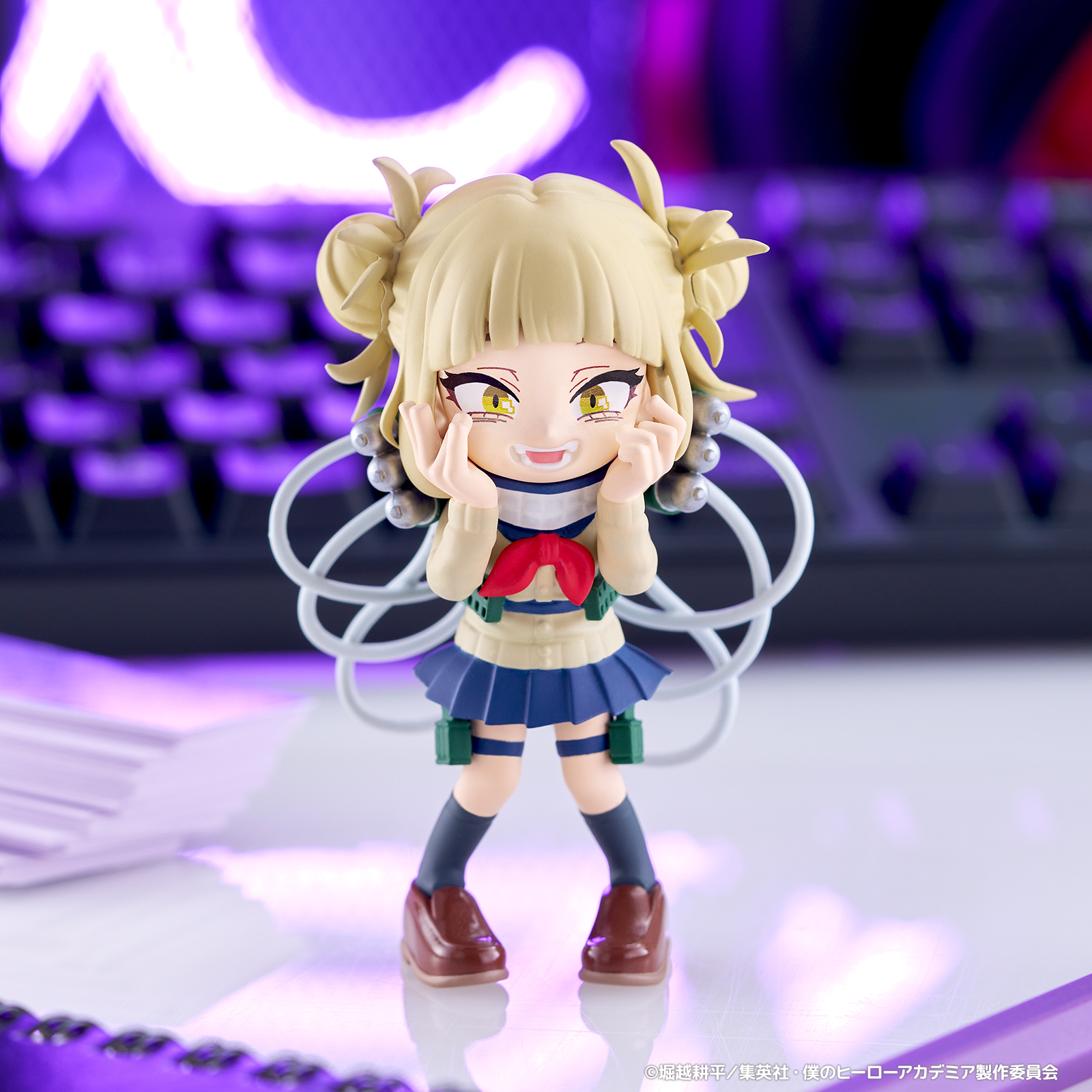 僕のヒーローアカデミア　缶バッジ　トガヒミコ　ヨドバシカメラ　ヒロアカ　ヨドバシ ヒロアカ トガヒミコ ヨドバシ light color 缶バッジ - メルカリ