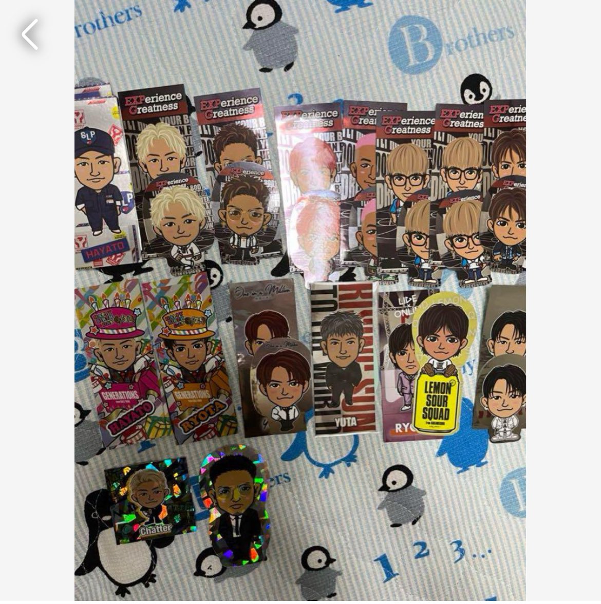 skz_iykm's tweet photo. 求 買取

譲 白濱亜嵐 小森隼 数原龍友 中務裕太 関口メンディー 佐野玲於 片寄涼太 

検索用
千社札 レア BD 七夕 少年クロニクル 貴族降臨 ワンミリ 

グッズ卒のためかなりお安くできます❕
リプ、DMにてお気軽にお声掛けください◎ https://t.co/kve3n6Sugo