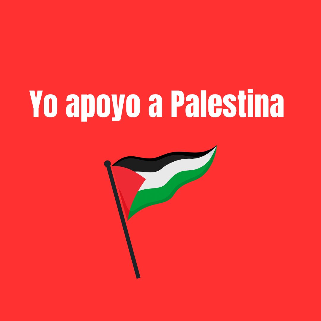 Dale RT si apoyas a Palestina 🇵🇸♥️