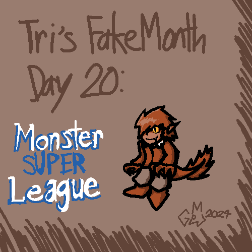 tricoelacanth's tweet photo. Tri's FakeMonth Day 20: Monster Super League

Fire Nonych are a rare humanoid Astromon thought to have perished in a horrific mass extinction on Latecia. A small population still exists, but they are wary and hostile towards outsiders.

#monstersuperleague #FakeMonth #fakemon https://t.co/PS3Vg8p4gH
