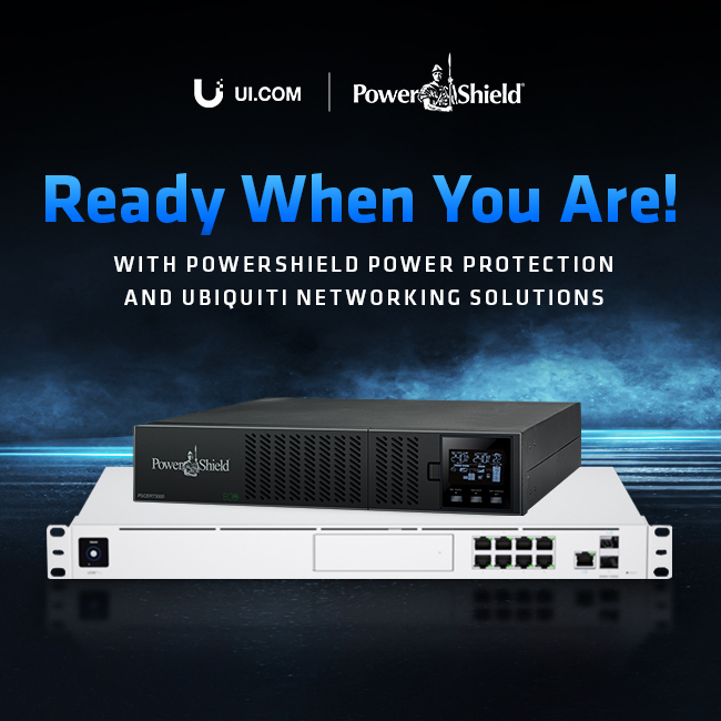 Uninterrupted power meets unparalleled networking! 💡🌐 Explore the world of Powershield Power Protection and Ubiquiti Networking Solutions. Your tech deserves the best, and we've got the perfect duo for you! #PowerShield #Ubiquiti #Networking #PowerProtection