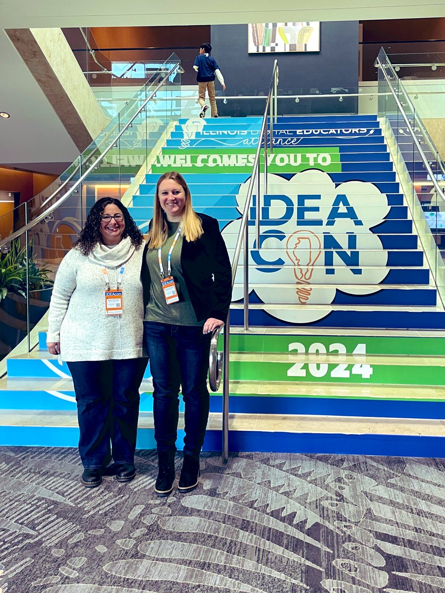 Super proud of our Instructional Technology Coaches, Rokki and Lexi, who were selected to present at the IDEAcon Conference today! #WeAreLakePark