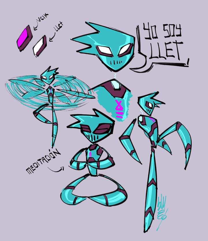 D3NR0D's tweet photo. LLET (ARCA DE GUERRA: REVOLUCIONES)
Aquรญ unos dibujos de Llet, uno de los aliens del #arcallum que poseen consciencia, y uno de mis favoritos. Tiene una personalidad calmada y meditabunda.
#arcaverse #Ben10 #ben10fanart #Ben10Art #Chaquetrix #carnitrix #Omnitrix #Ben10au https://t.co/8szxaAchCf