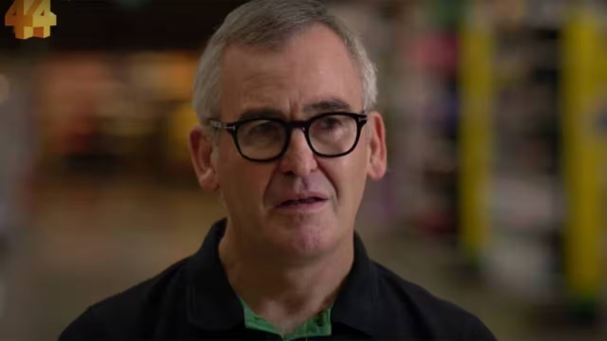 chaser's tweet photo. Woolies CEO Brad Banducci asks if embarrassing retirement announcement can be taken off the record https://t.co/ctjoRmbTwd