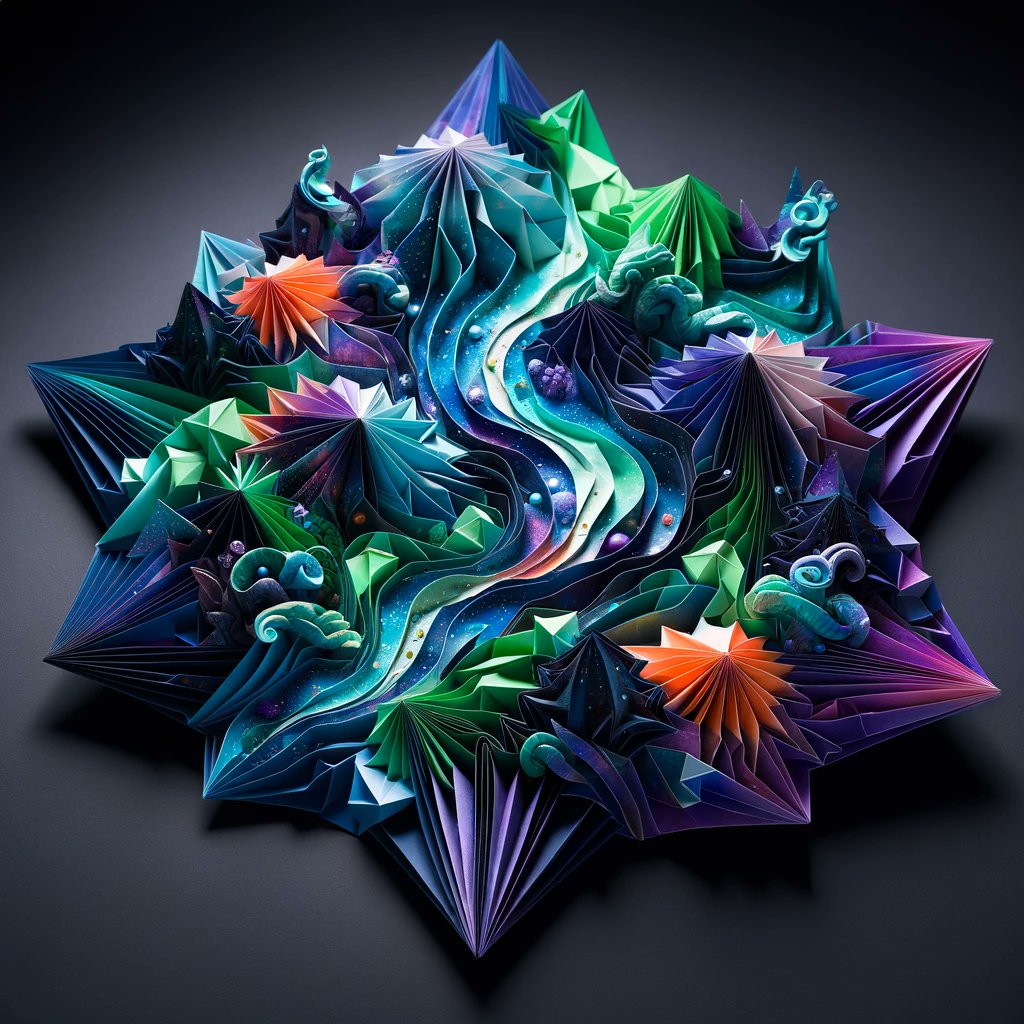 TheSeigami's tweet photo. Introducing the latest creation to Seigami !

Love the colors in this one #sei #seinft

Follow, like or retweet and comment #SEI address for a chance to be an OG Master Folder! https://t.co/7SnXVKgOQy